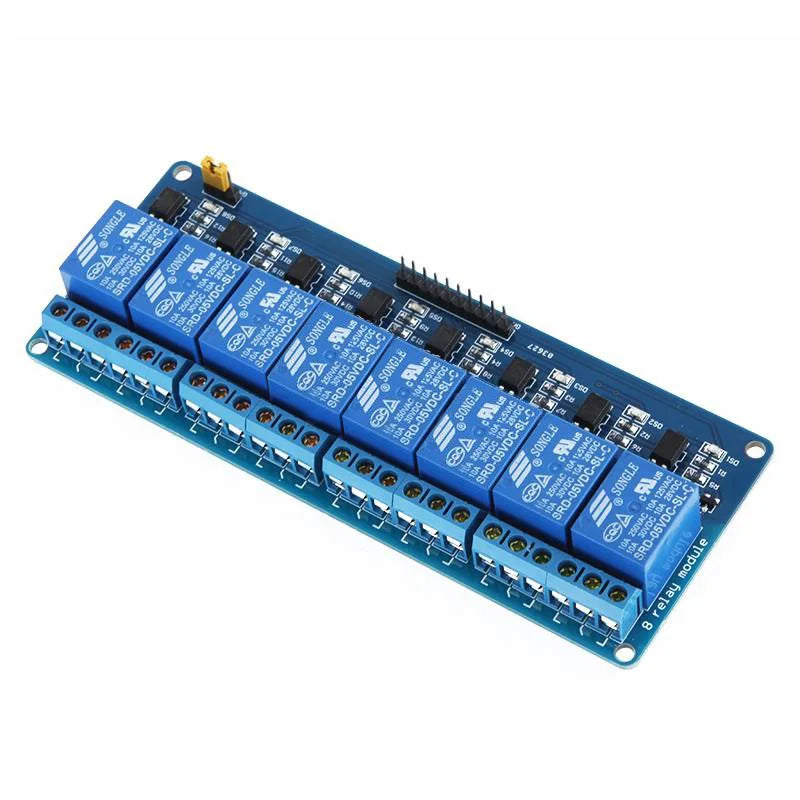 Custom 1pcs 5v 8 channel relay module with optocoupler Relay Output 8 way relay module for arduin Manufacturer
