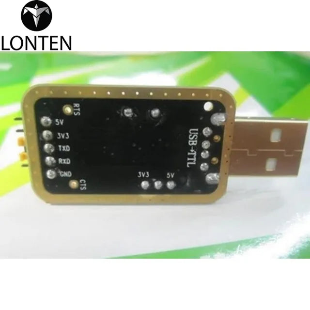 Custom Lonten CH340G RS232 Update USB To TTL Converter Module UART Serial Port UFS-HWK STC Dowanloader Programmer Brush Small Plates Manufacturer