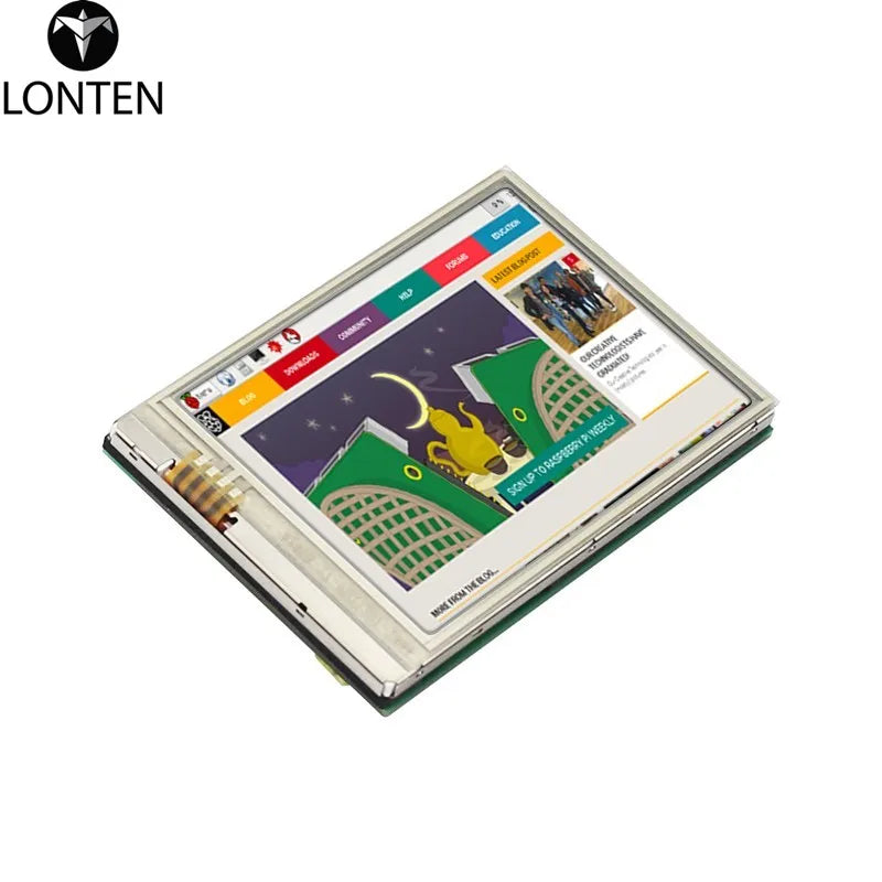 Custom Lonten New Arrival Raspberry Pi Zero Screen 2.8 inch 60+ fps Display Support 640*480 HD Touch Screen for Raspberry Pi Zero W RPI Manufacturer