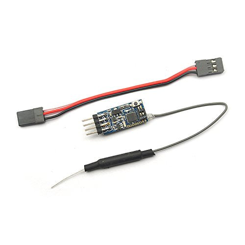 Mini FD802 8CH Two-way Pass Back 8 Channels Receiver with Amplifier for Frsky X9D QX90 QX80 Micro Racing Quadcopter F19760 customize