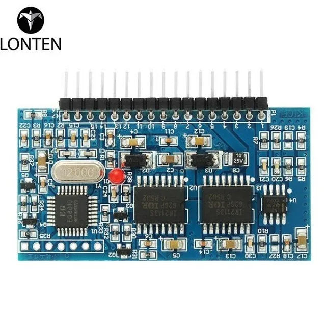 Custom Lonten 5V DC-AC Pure Sine Wave Inverter SPWM Driver Board EGS002 12Mhz Crystal Oscillator EG8010 + IR2110 Driving Module Manufacturer