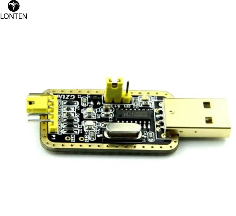 Custom Lonten CH340G RS232 Update USB To TTL Converter Module UART Serial Port UFS-HWK STC Dowanloader Programmer Brush Small Plates Manufacturer
