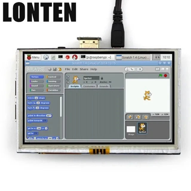 Custom 5'' inch 800X480 Touch Display Screen TFT LCD Panel Module Shield for Raspberry Pi 4 3 raspberry pi display Manufacturer