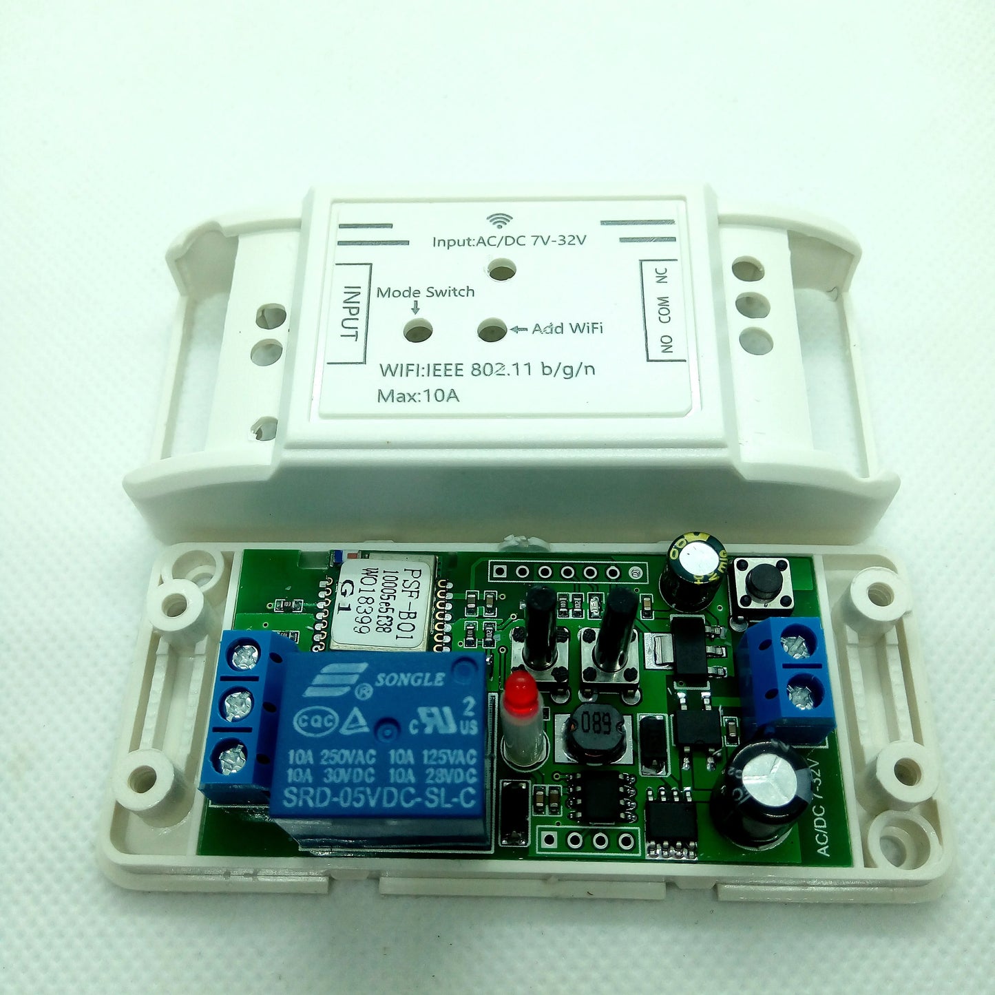 Custom DIY AC/ DC7- 32V garage door switch WiFi Automation for access control system wifi switch module Electronic Component Manufacturer