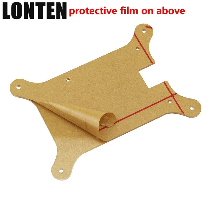Custom Lonten Newest For Raspberry Pi 4 Acrylic Case 1-5 Layers Stackable Dog Bone Box Clear Enclosure Fits Raspberry Pi 3 Model B 3B P Manufacturer