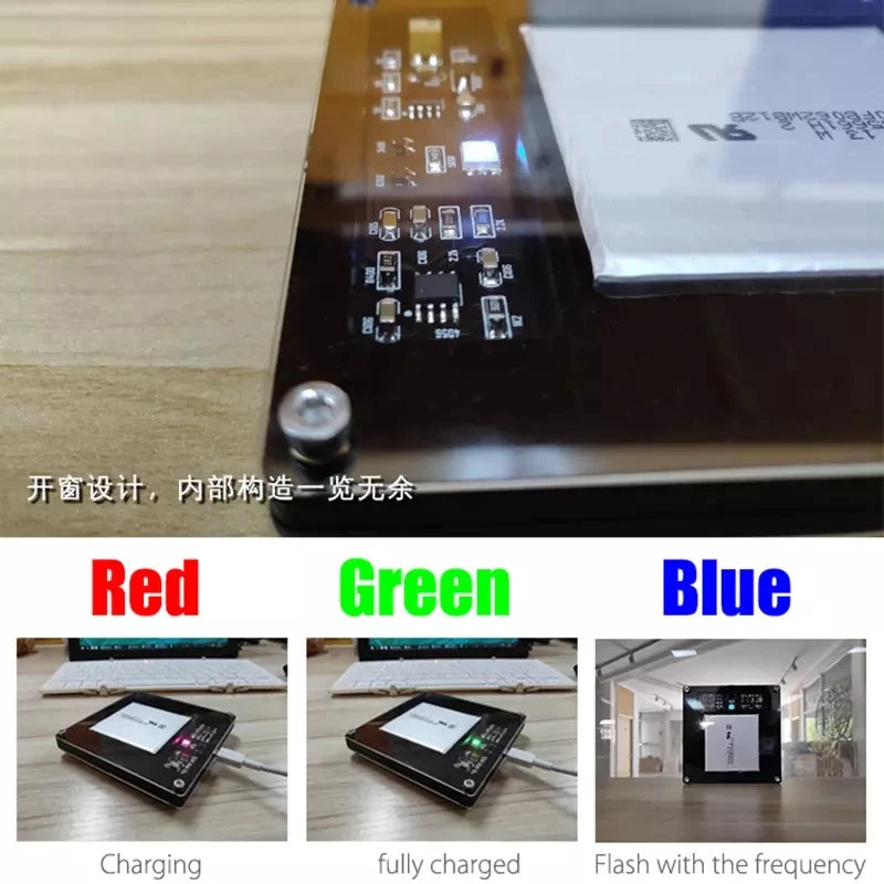 Custom Charging Version 7.83Hz Ultra-low Frequency Schumann Wave Pulse Generator Tool With Switch with battery Module Manufacturer