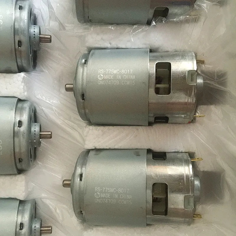 Custom RS-775WC-8017 Power Motor DC 6V 7.5V 9V 12V 18V 19500RPM High Speed for Electronic Garden Tool Drill Screwdriver Manufacturer
