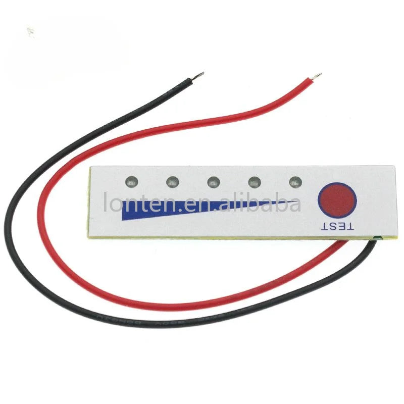 Custom 10PCS 2S/3S/4S 8.4V 12.6V 16.8V BMS Li-ion Battery Lithium Capacity Indicator Display PCB Module 18650 Power Level Tester LCD Manufacturer