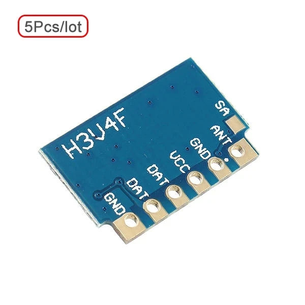 Custom 5Pcs/lot H3V4F 3V 433Mhz Superheterodyne Mini Wireless Receiver ASK Remote Transceiver Passthrough Low Power Consumption Manufacturer