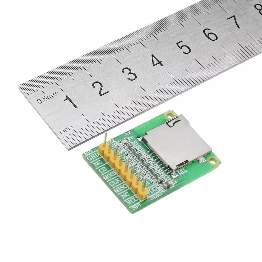 Custom 3.5V / 5V Module TF Card Reader SDIO/SPI Interface Mini TF Card Module Manufacturer