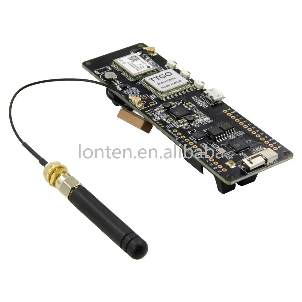 Custom TTGO T-Beam V1.1 IPEX ESP32 LORA 433/868/915/923MHZ WiFi Wireless BT Module GPS NEO-M8N IPEX 18650 Battery Holder Manufacturer