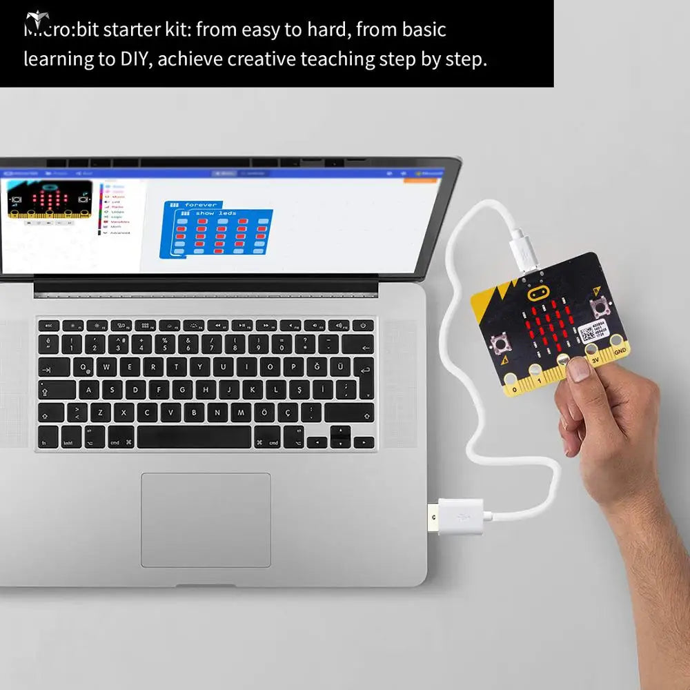 Custom Lonten Starter Learning Kit for Micro bit Board Graphical Programmable STEM High Tech Toys for Kids( for Micro:bit Board Not Inc Manufacturer