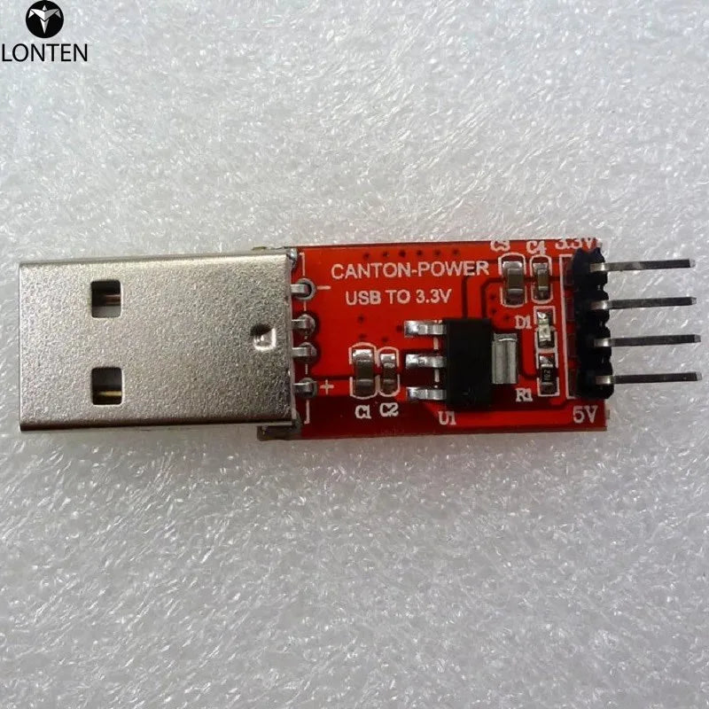 Custom CE009*2 2pcs DC-DC 4.5-7V to 3.3V USB Interface Multifunction Voltage converter Step Down Buck Module AMS1117-3.3V LDO Board Manufacturer