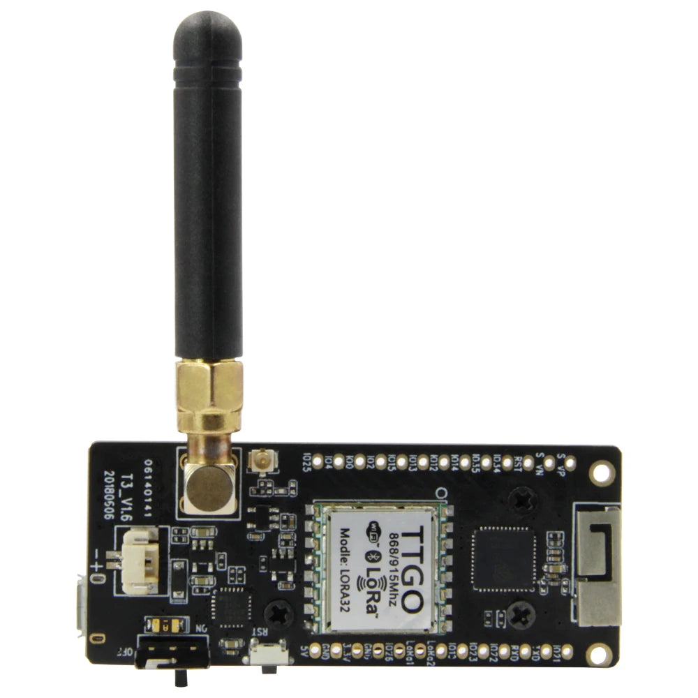 Custom TTGO ESP32-Paxcounter LoRa32 V2.1 1.6 Version 433/868/915MHZ LoRa ESP-32 OLED 0.96 Inch SD Card WIFI Module Custom PCB Manufacturer