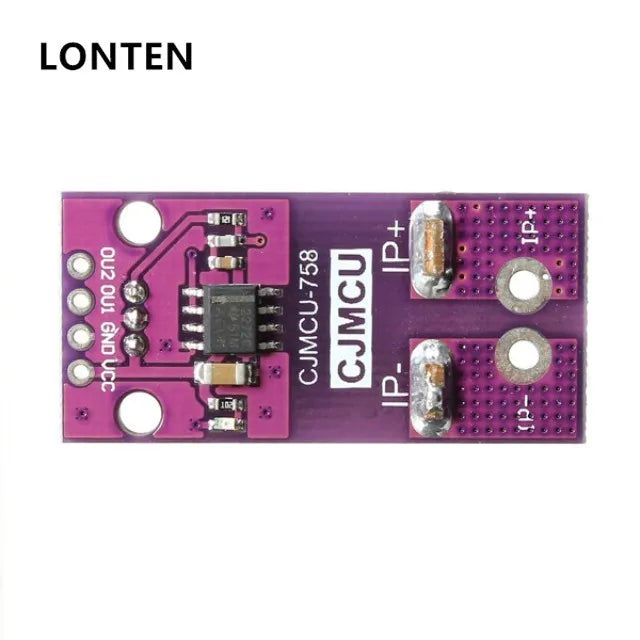 Custom Lonten CJMCU-758 ACS758LCB-050B-PFF-T Linear Current Sensor Hall Current Module For DIY Manufacturer