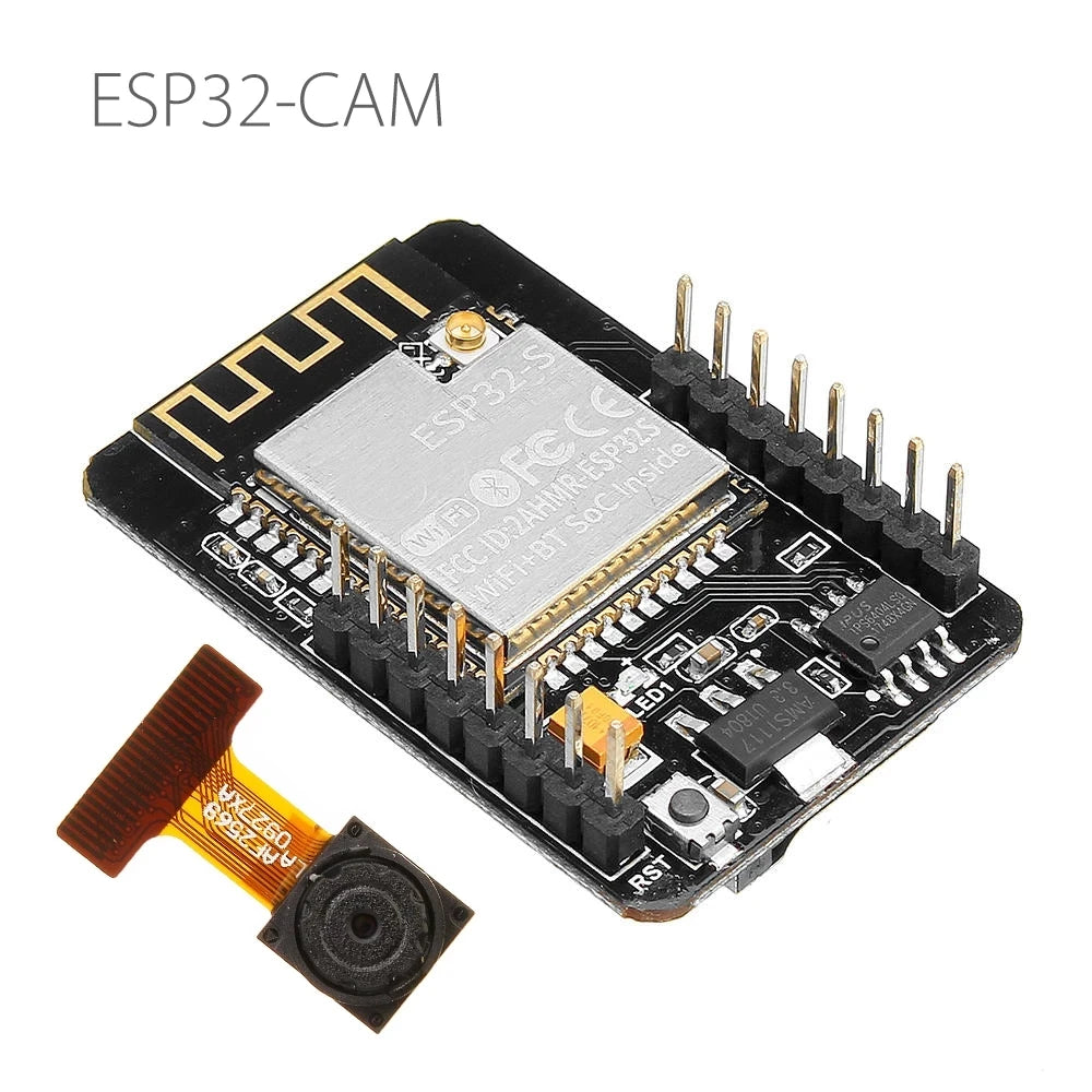 Custom OV2640 ESP32-CAM Wireless WiFi Module Camera Development Board ESP32 DC 5V Dual-core 32-bit CPU 2MP TF card OV7670 Manufacturer