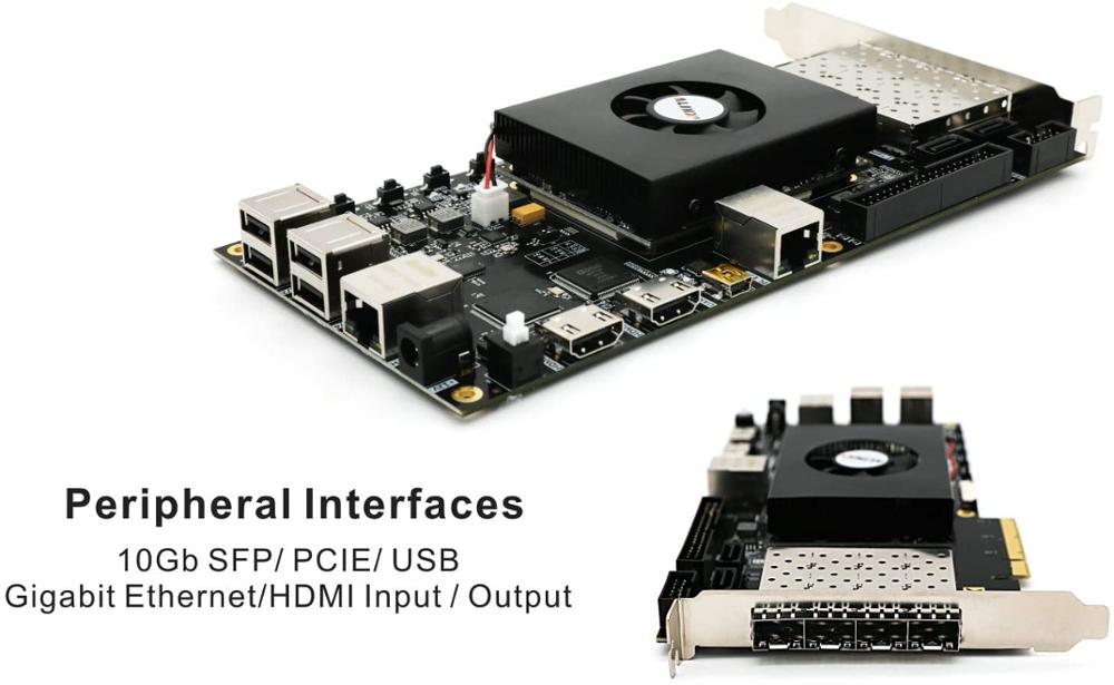 AX7Z100 Brand Xilinx Zynq-7000 FPGA SoC Development Board