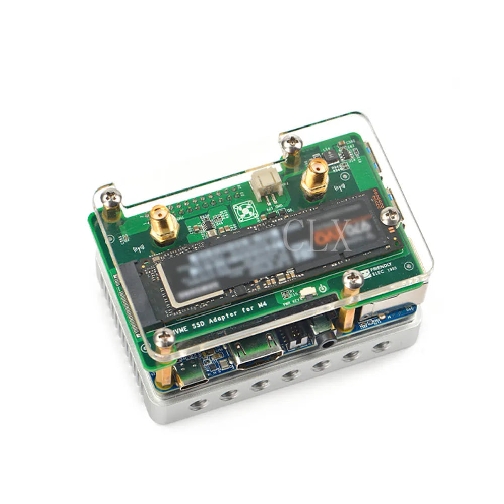Custom M4 Special PCIe NVMe Development Extension Board, PCIex2 High Speed Transmission PCB pcb service oem Manufacturer