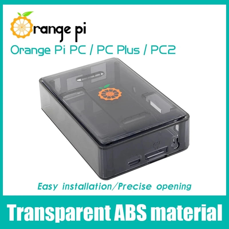 Custom Orange Pi ABS Black Case,suitable for OPI PC/PC Plus/PC2 Boards ONLY Manufacturer