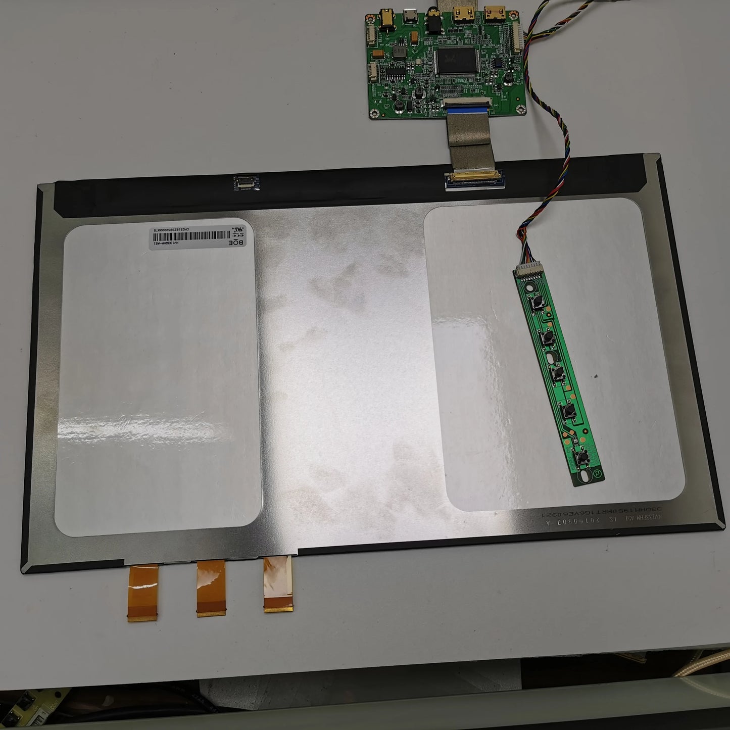 Custom HDM-compatible LCD driver board+13.3 inch LCD panel 2560 * 1440 13.3 inch 2K LCD display module DYI kits for Raspberry Pi 3B 2 Manufacturer