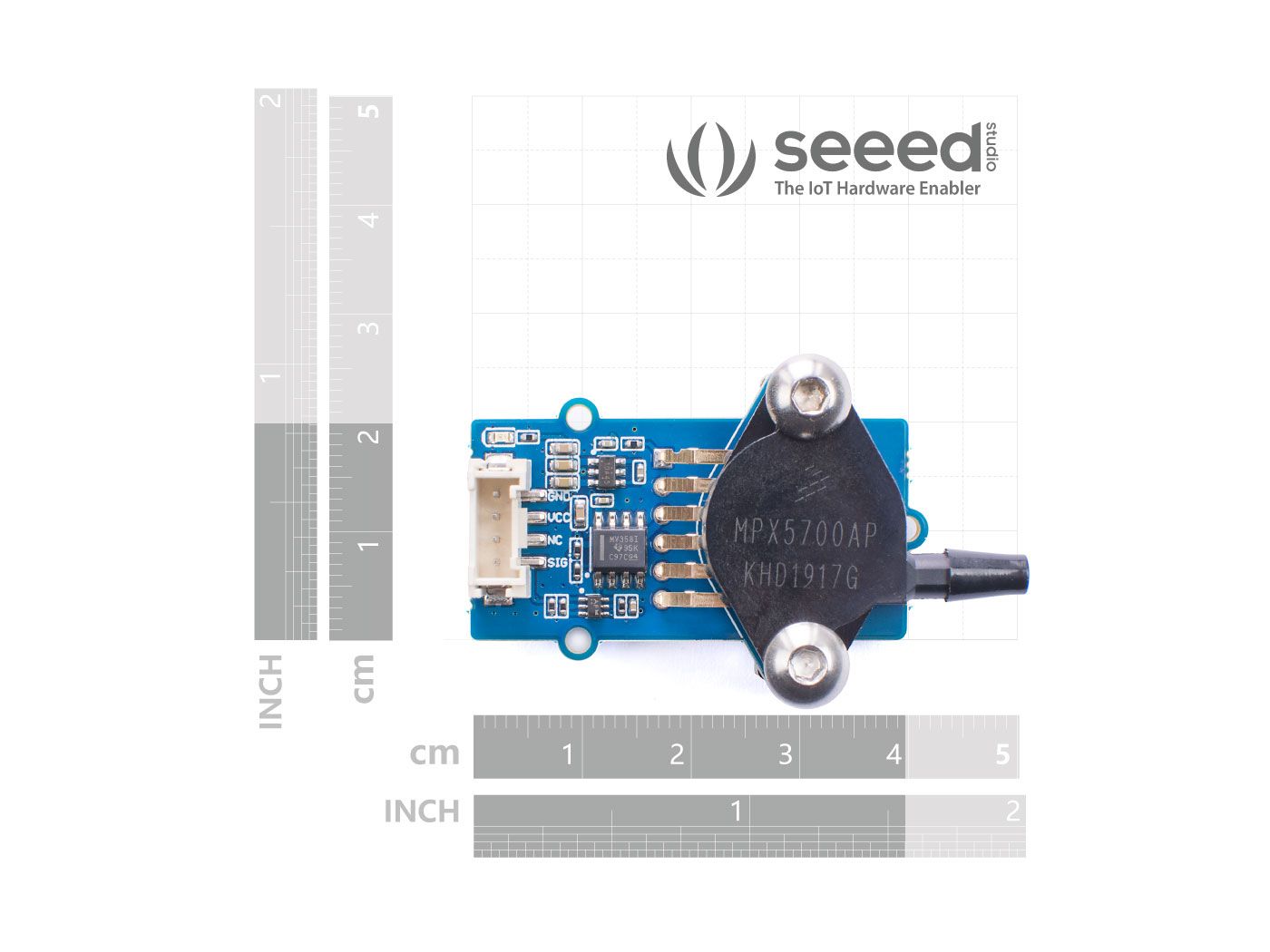 Grove - Integrated Pressure Sensor Kit (MPX5700AP) Custom PCB dongguan usb charger pcba pcba for industrial control customize