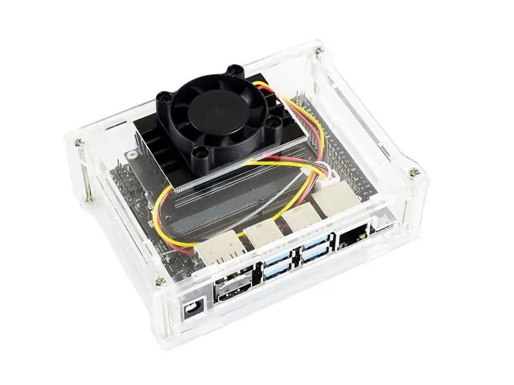 Custom Acrylic Clear/transparent Case (Type A) for Jetson Nano Developer Kit Nice looking dust resistance Manufacturer