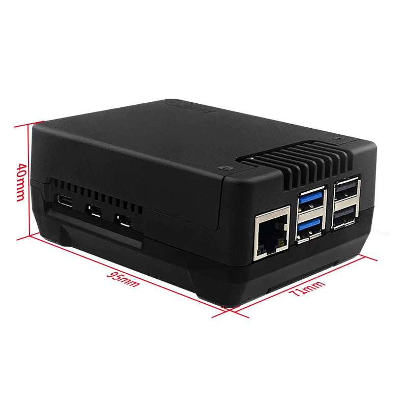 Argon NEO 5 M.2 NVMe PCIe Case with PWM Fan Built-in Heatsink SSD Boot Support for Raspberry Pi 5