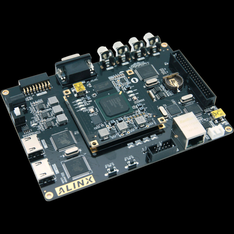 Black Gold Development Board video image processing input output AV6045 AV4075 AV4040 AV6150 Custom PCB fill light pcba