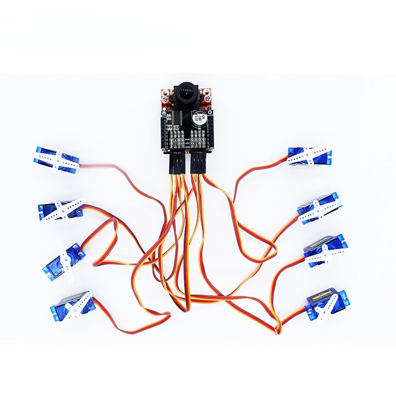 Custom PCB odm pcba 8 Channel Servo Module PWM Driver I2C Interface PCA9685 Module Compatible with OpenMV4 pcba fireplaces