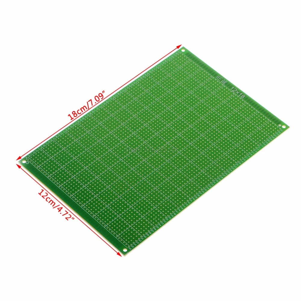 Custom 12x18cm FR-4 Single Side DIY Soldering Prototype PCB Printed Circuit Board Dropship Manufacturer