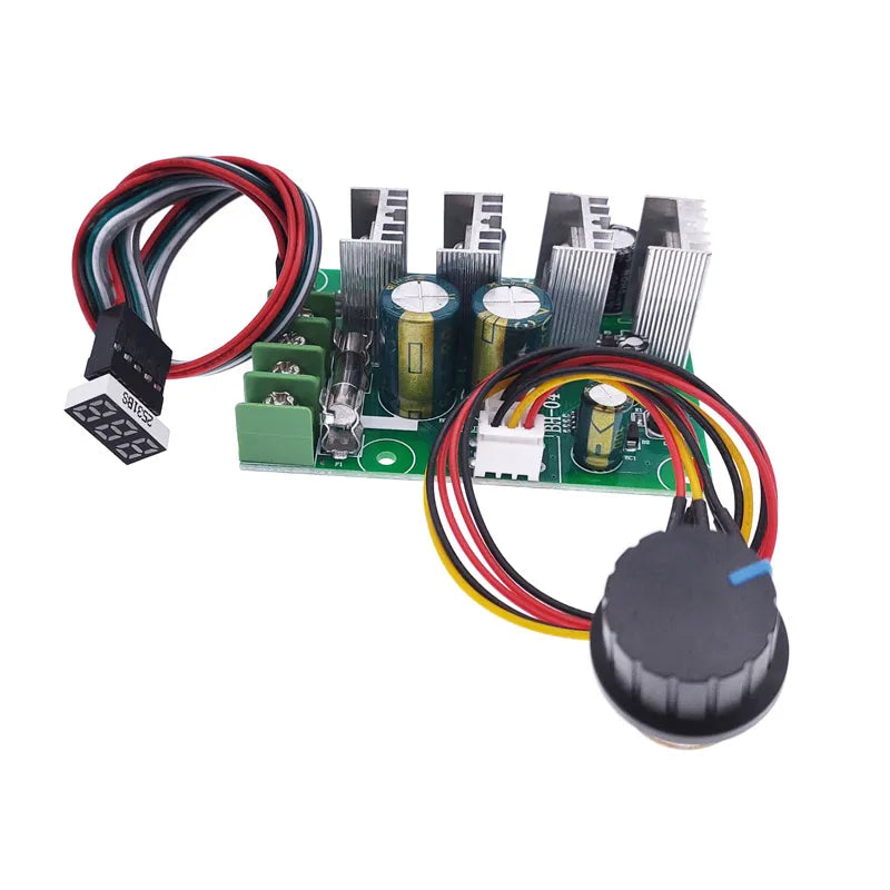 Custom Digital display PWM speed controller 30A DC motor 0~100% adjustable drive module Input 12V 24V Manufacturer