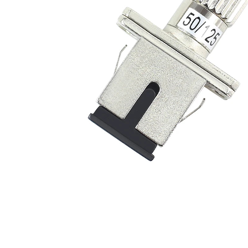 Custom 5PCS ST-SC multimode adapter Connecter ST to SC flange adapter ST-SC Square metal Fiber Optic Adapter Fiber Optic coupler Manufacturer