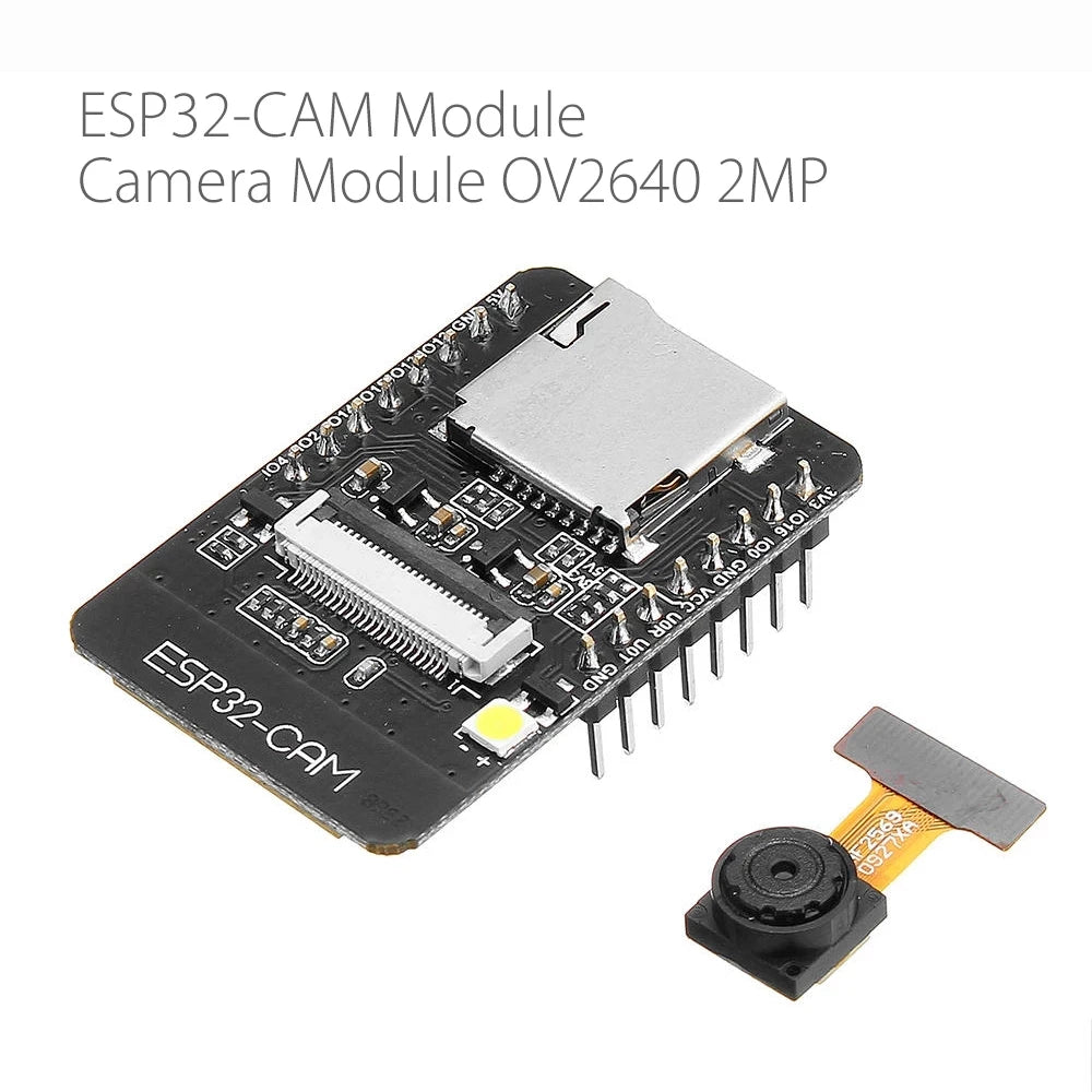 Custom OV2640 ESP32-CAM Wireless WiFi Module Camera Development Board ESP32 DC 5V Dual-core 32-bit CPU 2MP TF card OV7670 Manufacturer