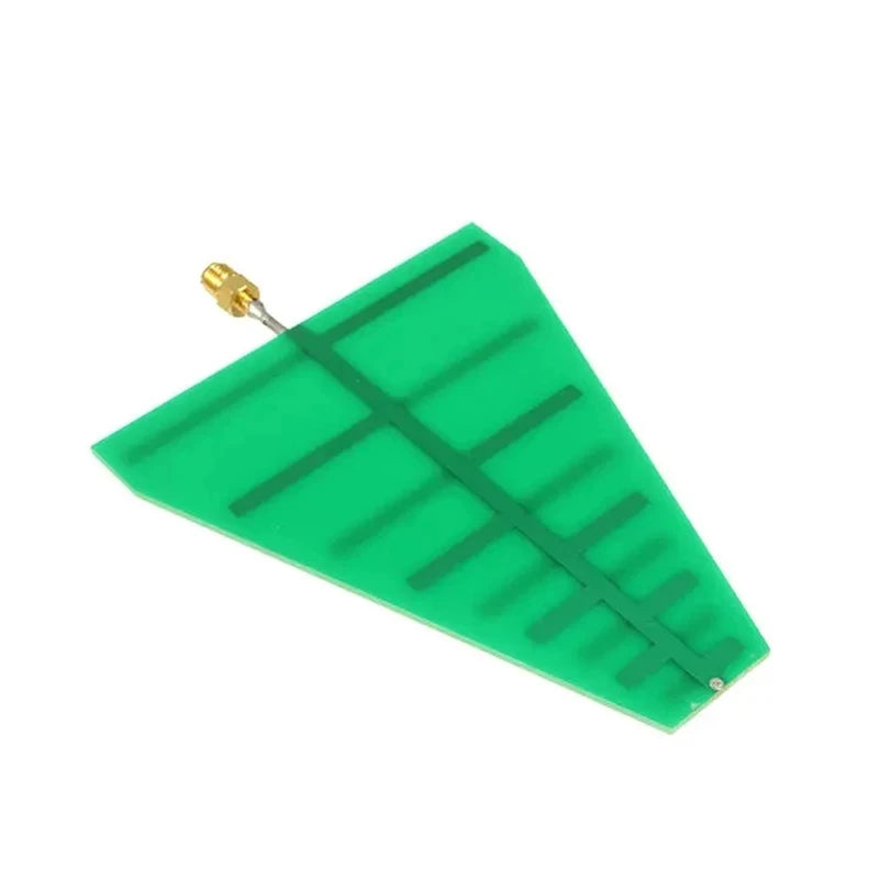 Custom 1.35GHz-9.5GHz 8x10cm UWB Ultra Wideband Log Periodic Antenna 5-6db 15W female modules Manufacturer