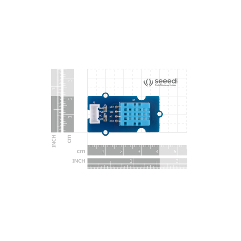 Custom Grove - Temperature & Humidity Sensor (DHT11) Custom PCB solar motor pump driver 3hp pcba