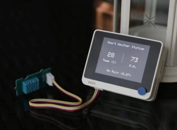 TinyML Powered Smart Weather Station with Wio Terminal Custom PCB smart switch pcba electric blanket pcba customize