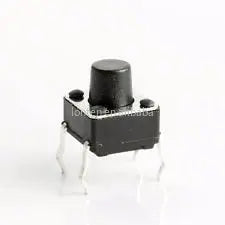 Custom 6x6x6mm Tactile Push Button Switch Tact Switch 6*6*6mm 4-pin DIP 200/500/1000Pcs Manufacturer