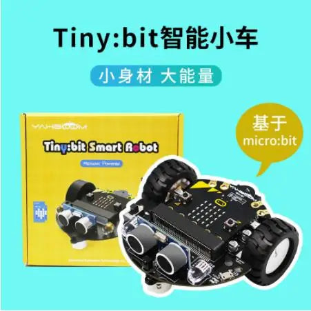 Custom Tiny:bit smart car DIYMicro:bit smart car kit graphical programming maker education remote control robot Manufacturer