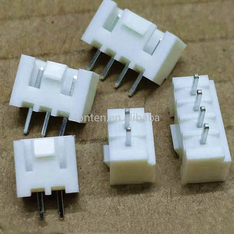 Custom 20Pcs/lot XHB 2.54MM Connector with Buckle 2/3/4/5/6/7/8/9/10 Pin 2.54mm Male Socket Straight Pin Header Connectors Manufacturer