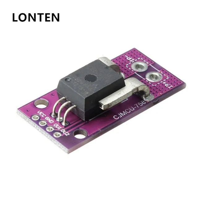 Custom Lonten CJMCU-758 ACS758LCB-050B-PFF-T Linear Current Sensor Hall Current Module For DIY Manufacturer