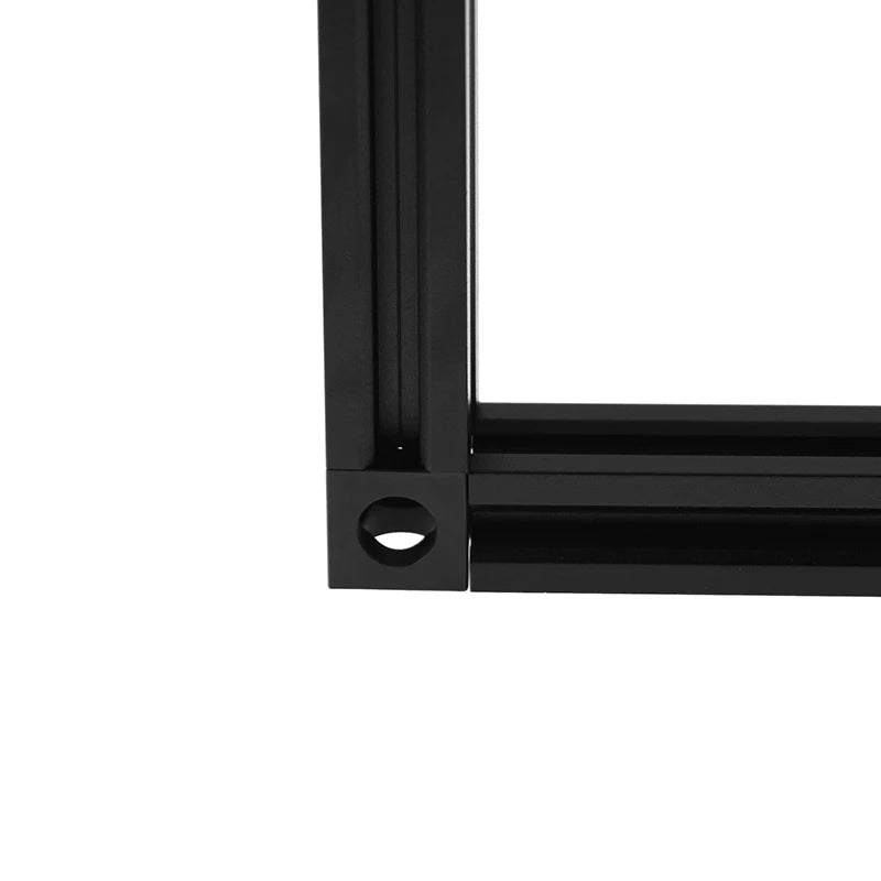 Custom 3D Printer 2020 Aluminum Block Cube Prism Connector Wheel Regulator Corner V-slot Three Way Connector delta 3d printer parts Manufacturer