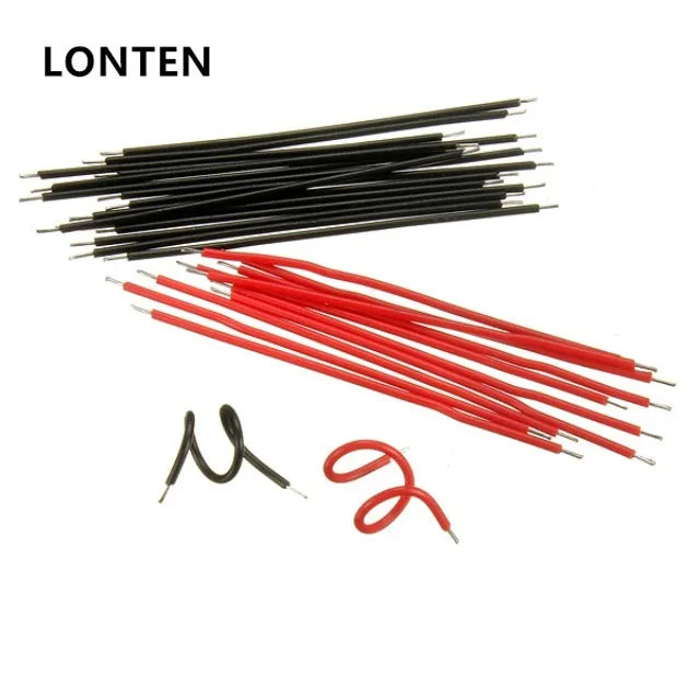 Custom Lonten 400pcs 2Color Assorted Kit Motherboard Breadboard Jumper Cable Wires Tinned 6cm 26AWG Manufacturer