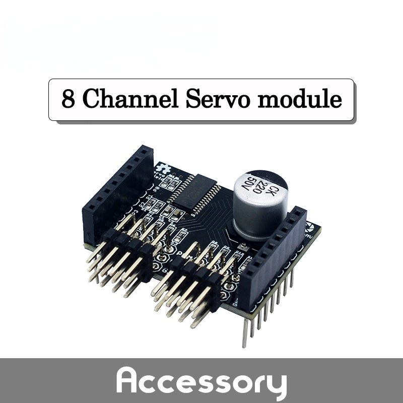 Custom PCB odm pcba 8 Channel Servo Module PWM Driver I2C Interface PCA9685 Module Compatible with OpenMV4 pcba fireplaces