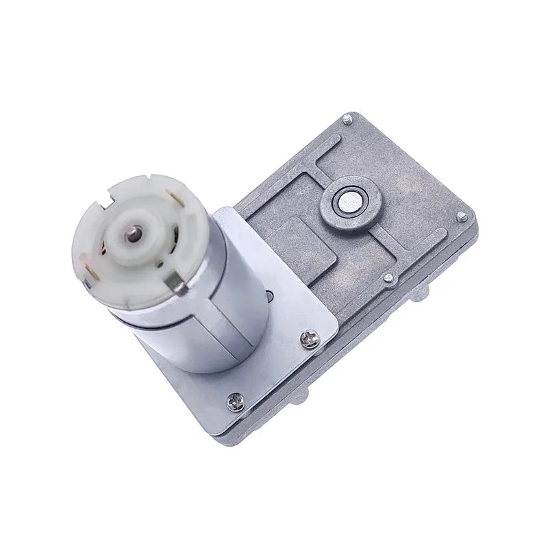 Custom 20-157RPM Worm Gear Motor 12V Reducer DC High Torque Electric-Motor Metal Gear Reverse Self Lock For Automation Equipment Manufacturer