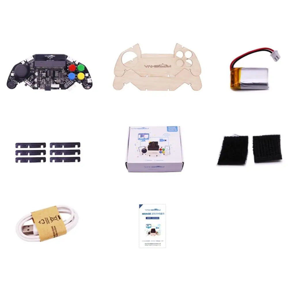 Custom Micro:bit Gamepad Expansion Board Handle Microbit Robot Car Joystick STEM Toys Programming Game Controller (Without Board) Manufacturer