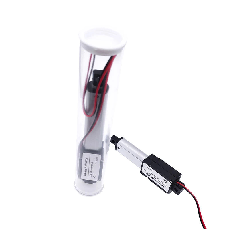 Custom Mirco Electric Linear Actuator 50mm DC 12V 30N/60N/100N/150N Motor Controller Mini Eectric Push Rod Putter Manufacturer
