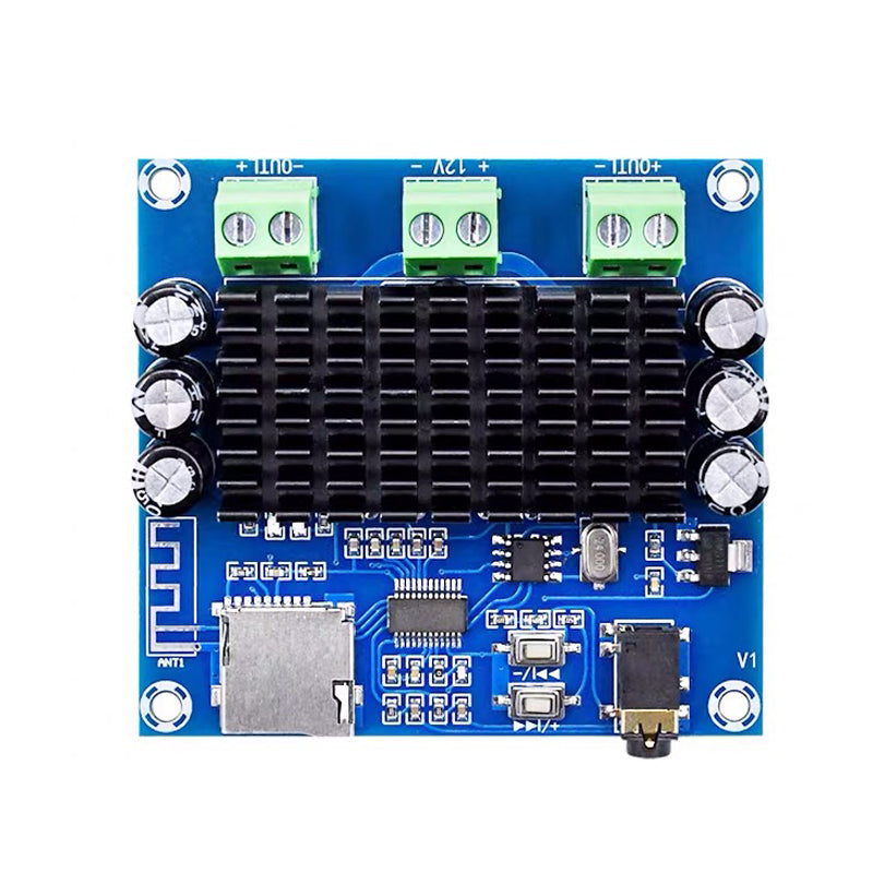TDA7297 2*15W Class AB Amplifier Board Stereo Dual Channel AUX / TF Card Amp audio amplifier board pcb assembly customize