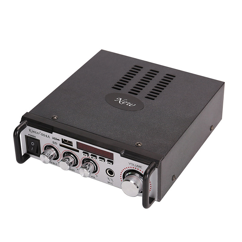 2*50W FM Radio Mp3 Player Audio Power Amplifiers Stereo Equalizer HiFi KTV Digital Mp3 Decoder Music AMP board pcb assembly Customize