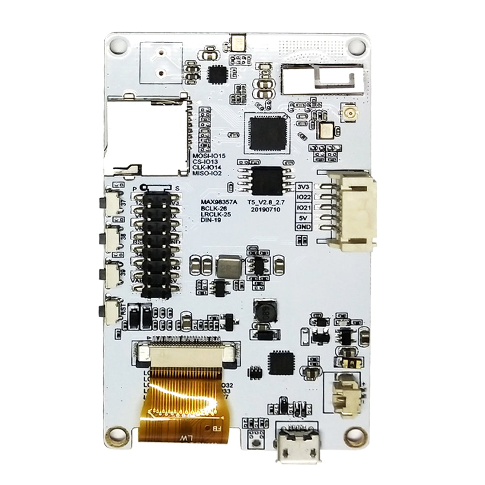 TTGO T5s V2.8 ESP32 2.7" EPaper Plus Module For Alexa I2S DAC MAX98357A MEMS Microphone ICS43434 Custom PCB customize