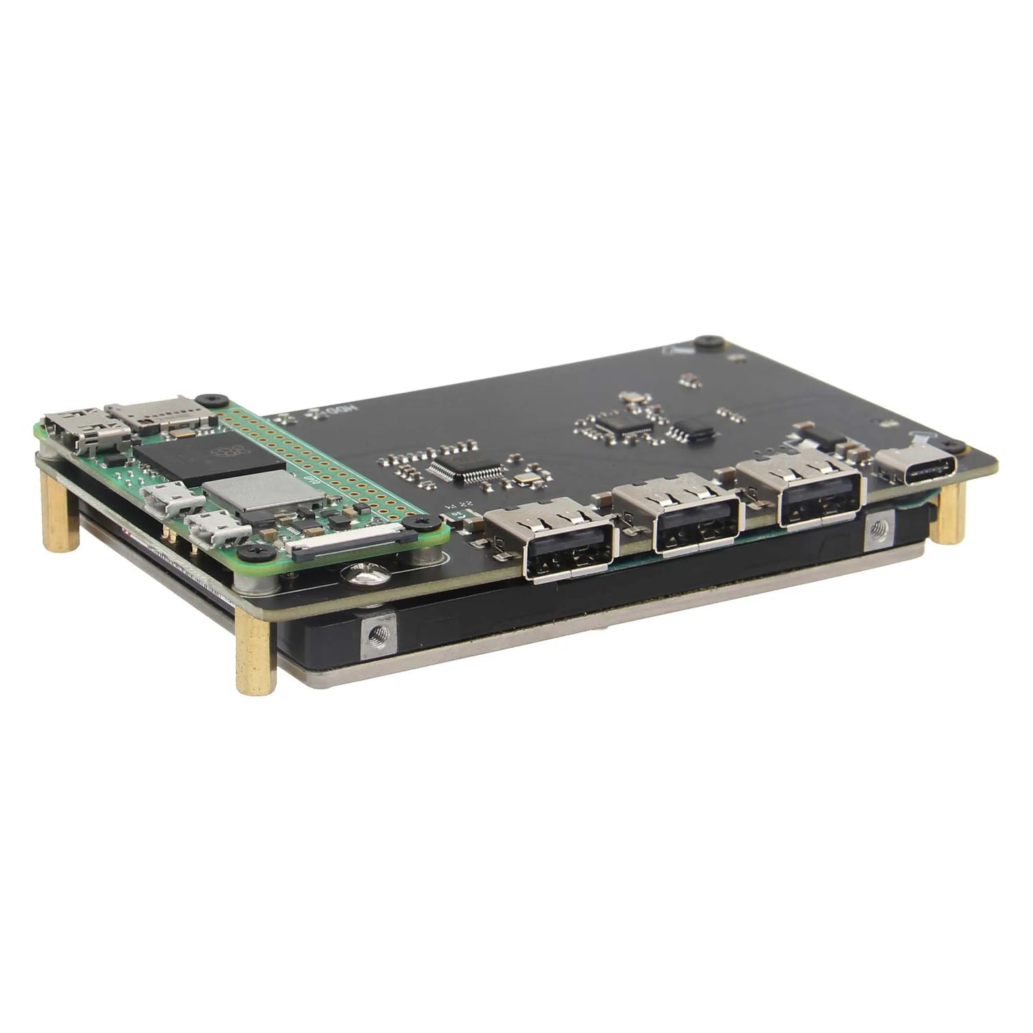 Custom Raspberry Pi Zero 2 W / Zero W 18650 UPS & USB HUB Shield (X306) Manufacturer